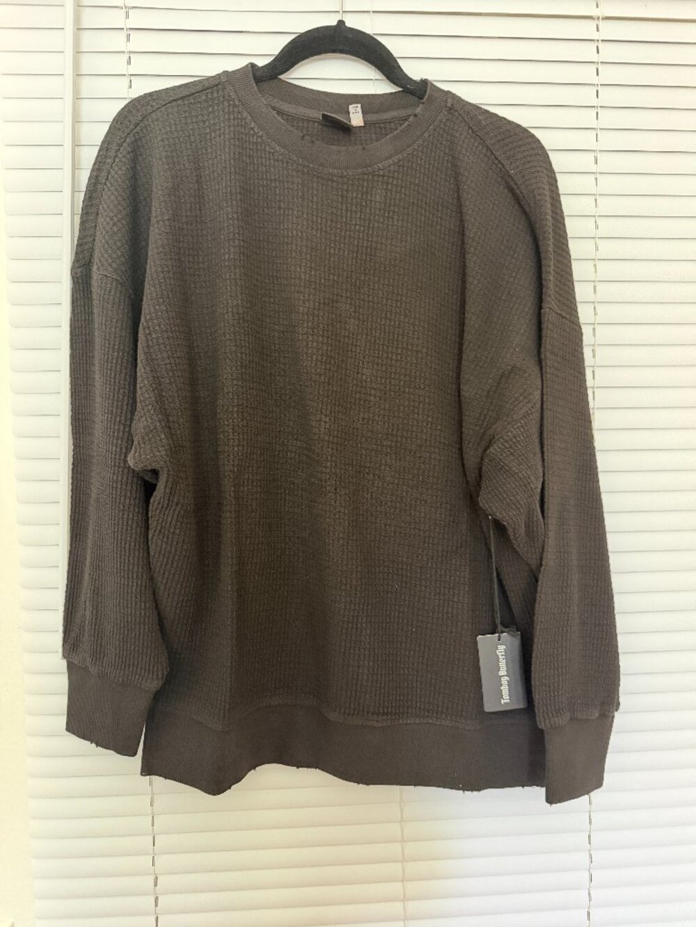 Girrlscout The Dylan Thermal Crewneck Black Size M/L